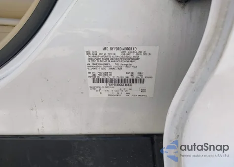 2016 Ford Taurus Limited from USA, damaged, VIN 1FAHP2F82GG105041